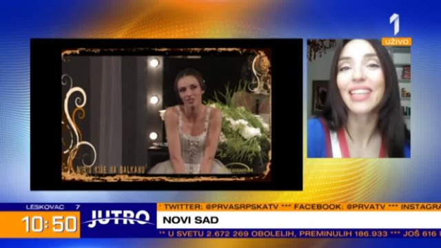 Jovana Balaševiæ o svojoj ulozi u predstavi "Miris kiše nad Balkanom" VIDEO