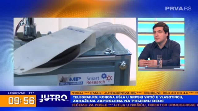 Napravljen prvi respirator: Kako izgleda srpski ureðaj za mehanièku ventilaciju? VIDEO