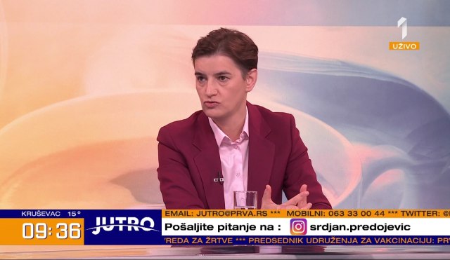 Brnabićeva: Nadam se skorom ukidanju takse i nastavku dijaloga