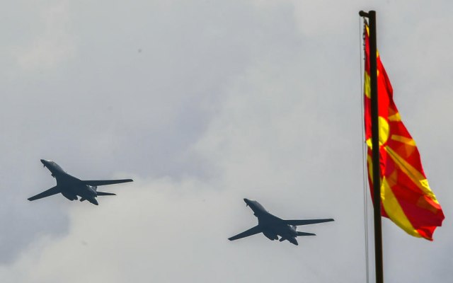 NATO avioni nadletali Severnu Makedoniju VIDEO/FOTO