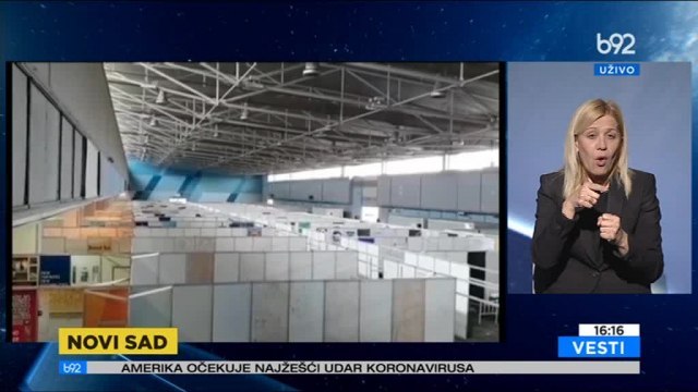 Zatvara se privremena bolnica na Novosadskom sajmu