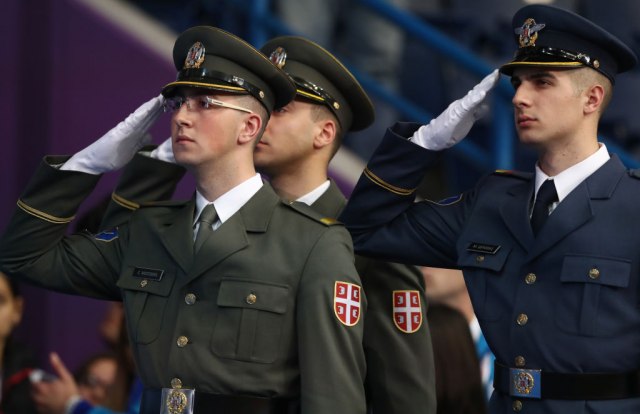 Srpski vojnici i oficiri prodefilovaæe Crvenim trgom tokom Parade pobede