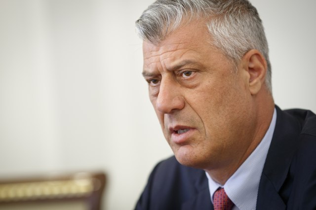 Thaci refuses to go to Brussels because of Lajcak