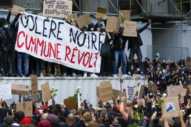Brisel: Incidenti tokom antirasistièkog protesta