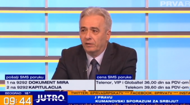 "Kumanovski sporazum nije bio kapitulacija" VIDEO