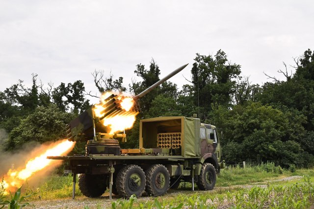 Modernizovana raketna artiljerija Vojske Srbije FOTO
