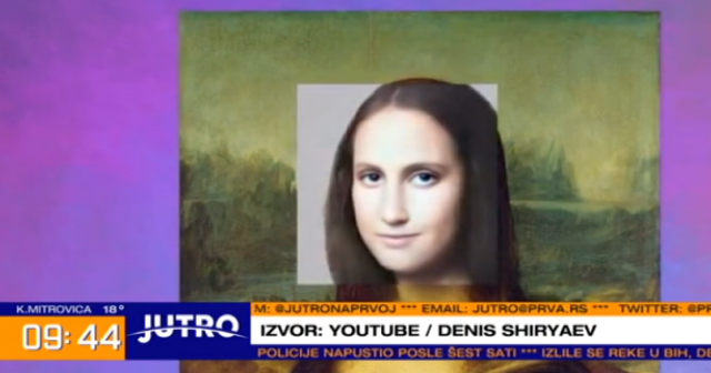 Veštaèka inteligencija u službi umetnosti: Oživeo Mona Lizu i Devojku sa bisernom minðušom VIDEO