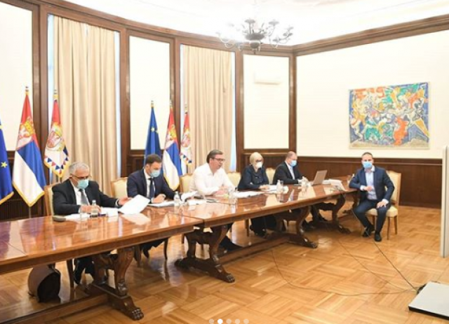 Vučić se putem video linka sastao sa delegacijom MMF-a