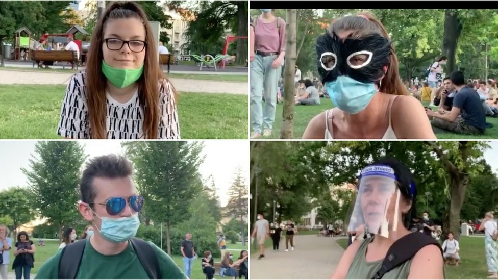 Protesti u Srbiji i korona virus: "Ne plašim se zaraze, a mislim da je važno da budemo ovde&#x201d;