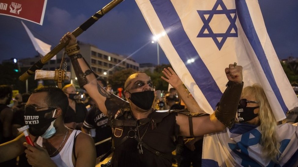 Korona virus: Hiljade na protestu u Izraelu zbog naèina upravljanja privrednom krizom izazvanom korona virusom