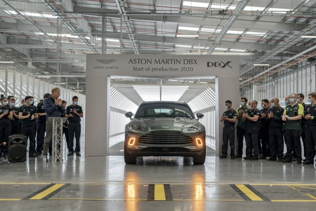 Zakotrljao se prvi Aston Martin SUV FOTO