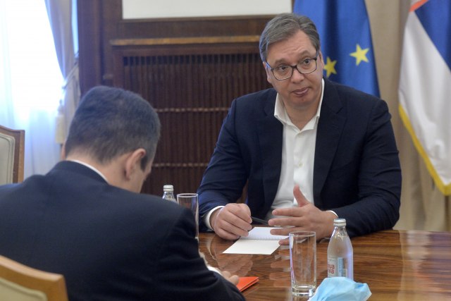 Nakon razgovora sa Dačićem, oglasio se Vučić