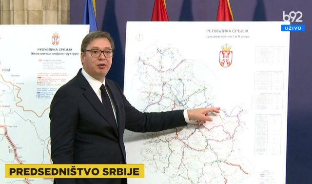"Danas odluka o projektu za put Karaðorðe"; "Povezaæe Šumadiju sa istokom Srbije"