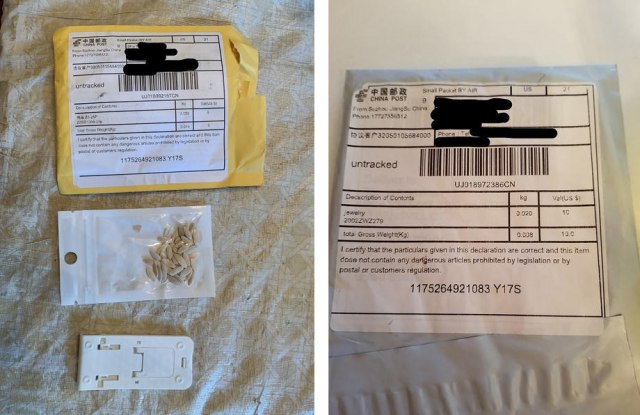Stižu èudne pošiljke iz Kine - "Nemojte ništa da sadite" FOTO