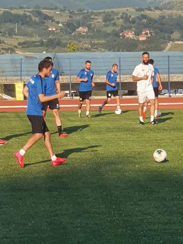 Adem Ljajiæ trenira sa Novim Pazarom pred meè sa Partizanom FOTO