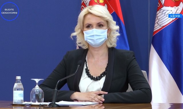 Kisić Tepavčevićeva: Na raspolaganju pola miliona vakcina
