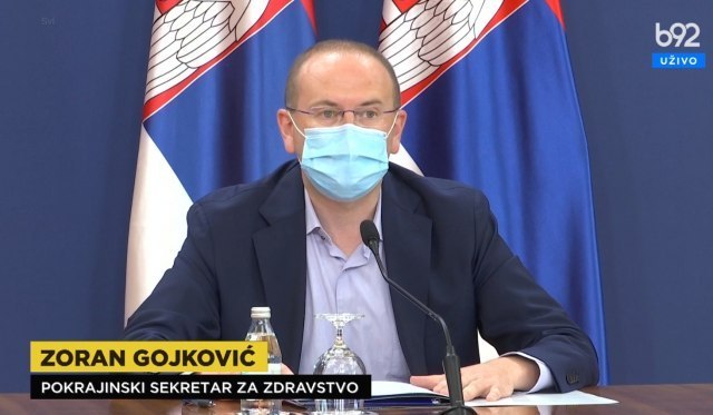 Zoran Gojković: That would be extremely dangerous, the measures remain in effect