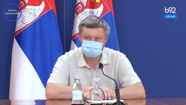Stevanović: Na Infektivnoj klinici pregledano 20.000 osoba