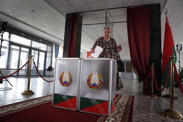 Završeno glasanje na predsednièkim izborima u Belorusiji