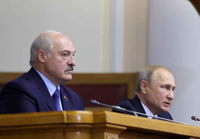 Putinu treba Belorusija, a ne Lukašenko