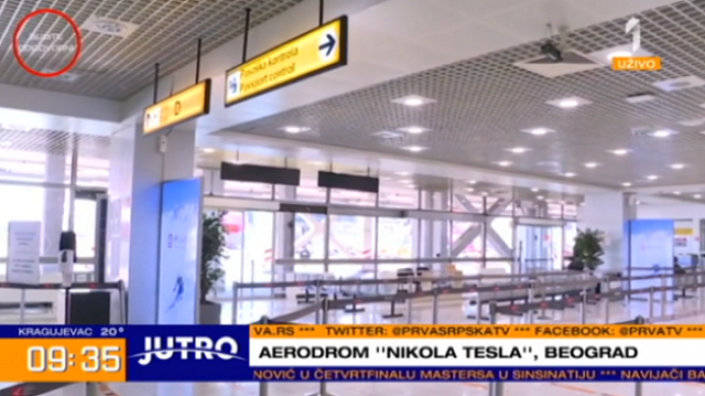 Letenje u doba korone: Kako izgleda procedura na beogradskom aerodromu? VIDEO