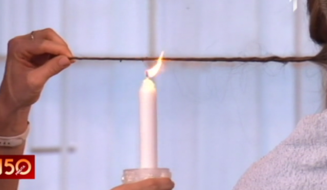 Ne pokušavajte sami: Šišanje svećom je odlično iz nekoliko razloga, ali samo iz iskusnih ruku VIDEO