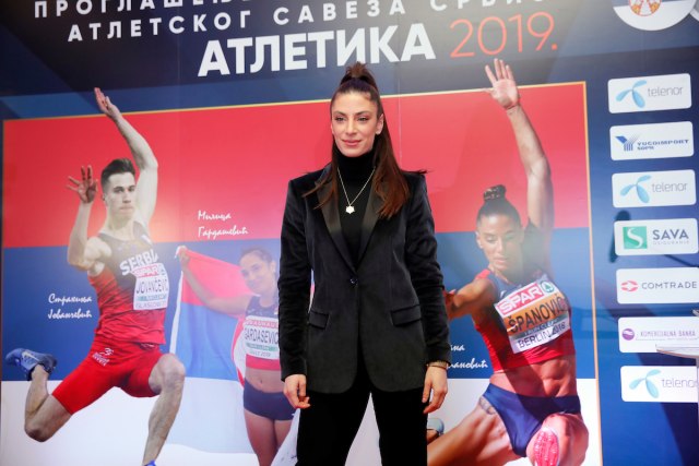 Ivana Španović opet trenira na stazi