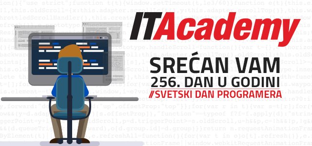 ITAcademy vam za Dan programera poklanja preko 600 € popusta