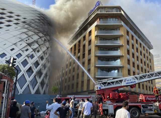 Novi požar u Bejrutu - vatra gutala delo čuvene arhitektkinje FOTO/VIDEO