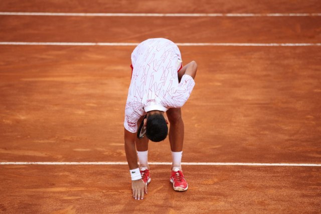 Djokovic defeated both Ruud and the umpire for the finals in Rome!