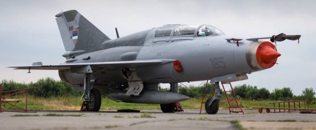 Ovo je avion koji se srušio danas; Bio je to jedini aktivni MiG-21 u Vojsci Srbije