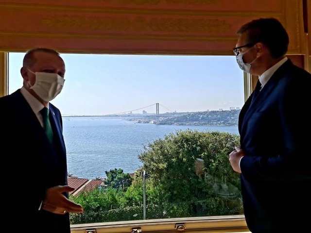 Vucic met with Erdogan PHOTO