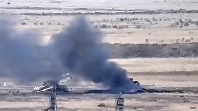 Oboren azerbejdžanski helikopter, pao na teritoriju Irana