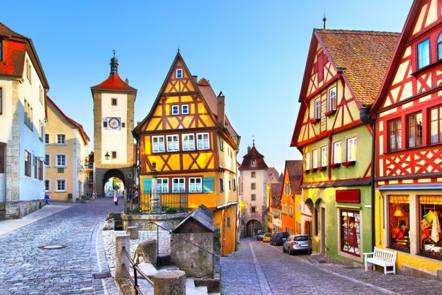 Najlepši srednjovekovni gradovi Nemačke