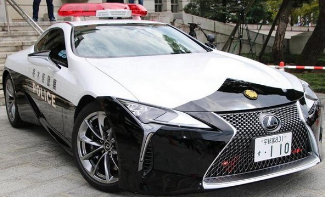 Lexus LC 500 za japansku policiju