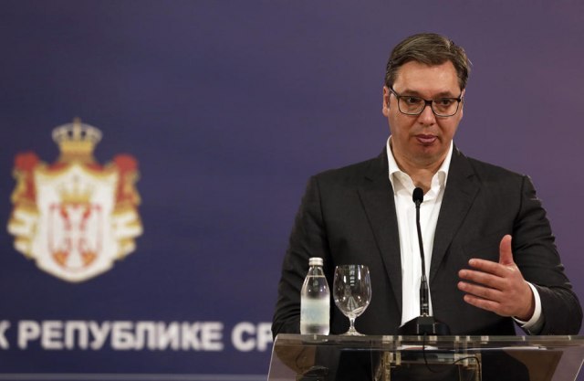 Vučić to meet with the directors of COVID hospitals, addressing the public at 1 p.m.