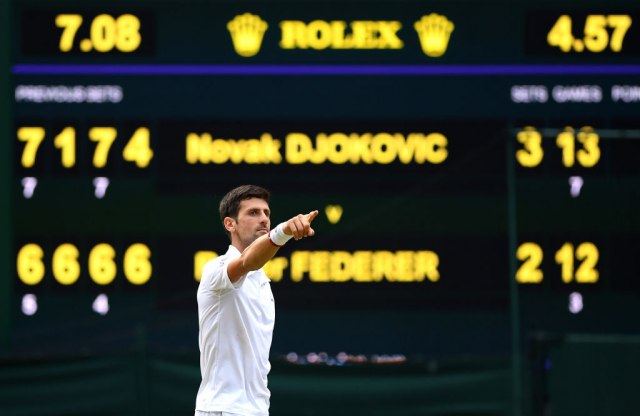 "Ðokoviæ sam sebe hipnotiše, Federer se nièega ne plaši"