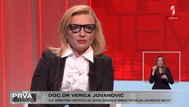 Dr Verica Jovanoviæ: Bolnièki kapaciteti se pune