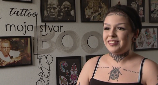 Anastasija iz Beograda ima 17 godina i oko 40 tetovaža: 