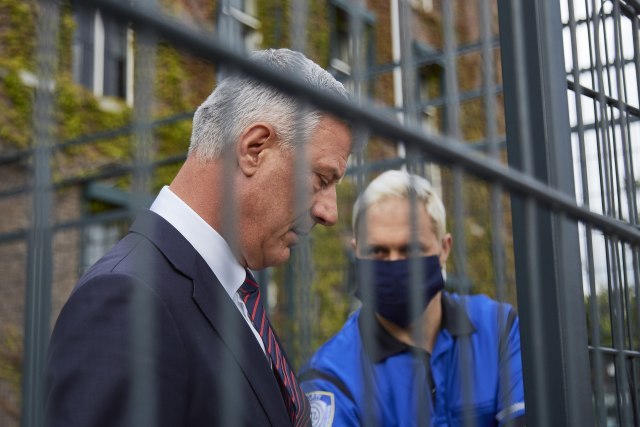 Thaci after presented with the indictment: I'm not guilty, indictment baseless VIDEO