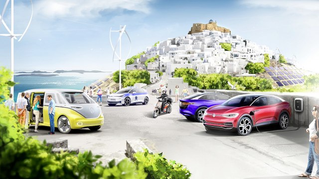 Volkswagen pretvara grčko ostrvo u oazu električnih automobila