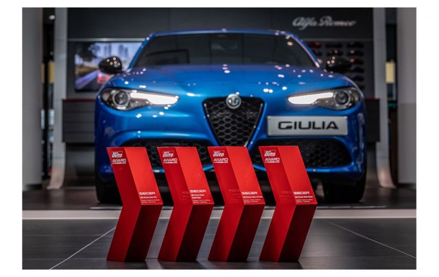 Četiri nagrade - Alfa Romeo Giulia