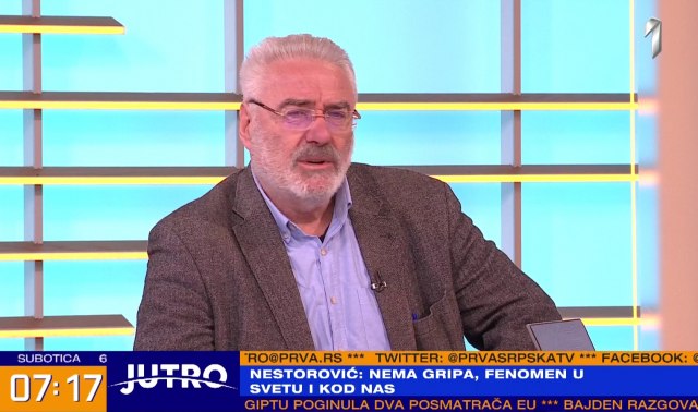 Dr Nestorović: Ne očekujem katastrofu