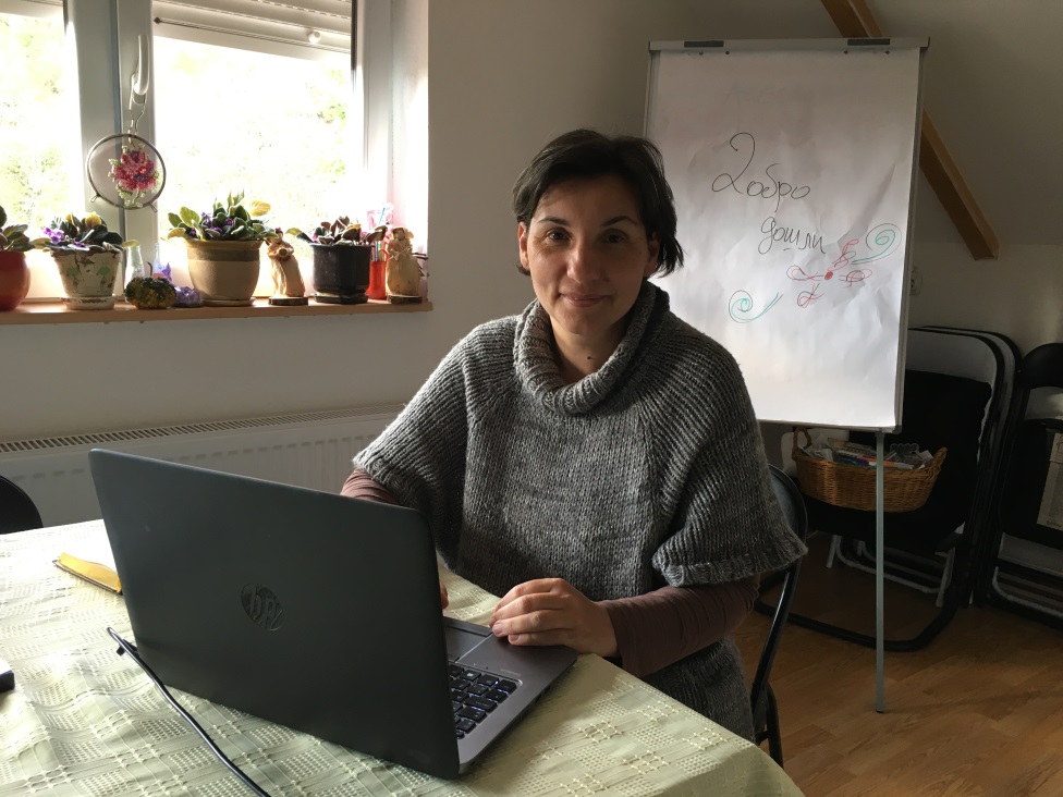 Dragana Tomić Pilipović u radnom ambijentu u Rural habu/BBC