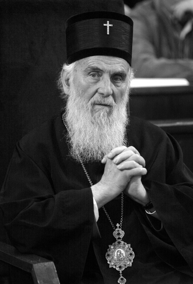 Serbian Patriarch Irinej reposed in the Lord