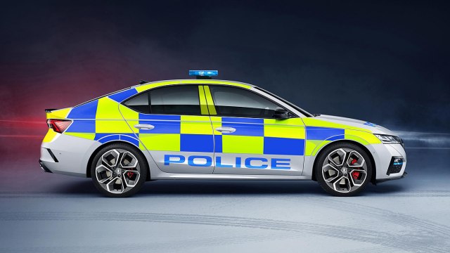 Kako izgleda policijska Octavia RS