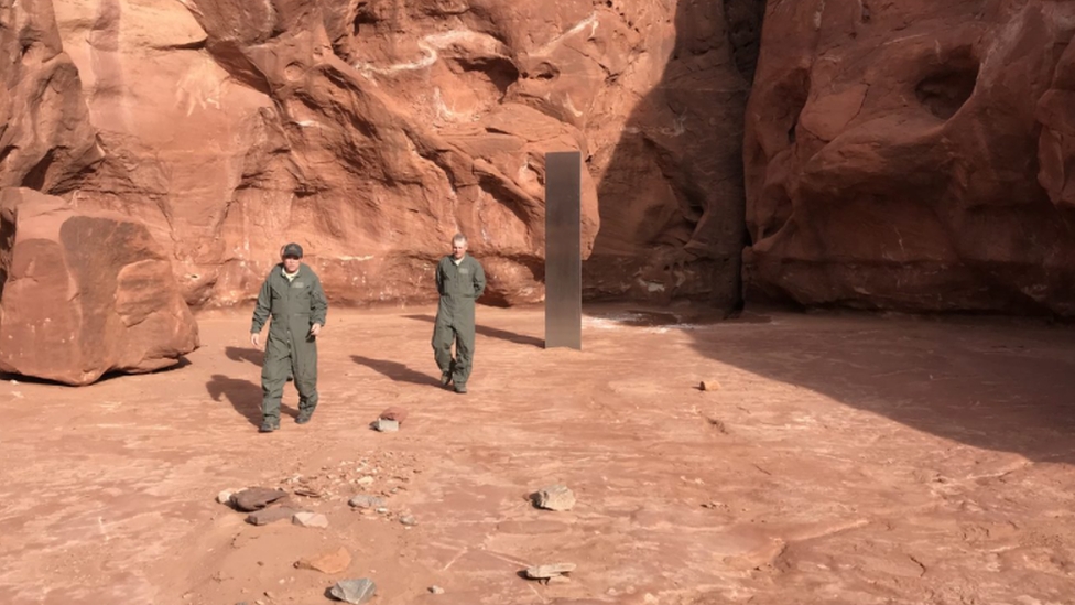 Amerika i priroda: Misteroizni metalni objekat pronaðen u pustinji amerièke države Juta