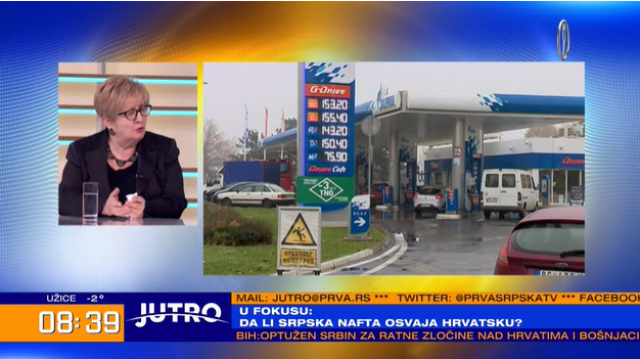 Srpska nafta zapljusnuæe Hrvatsku VIDEO