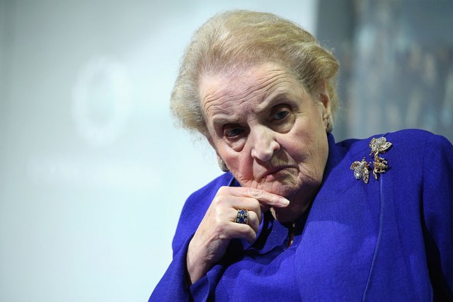Why is Madeleine Albright the best solution for Serbia?