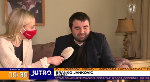 Branko Jankoviæ: "Snimanje mi je emotivno i duševno odmaranje i uživanje" VIDEO